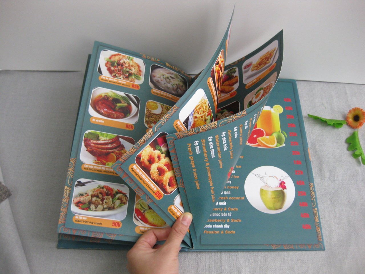 Menu - THIẾT KẾ IN ẤN OENIX
